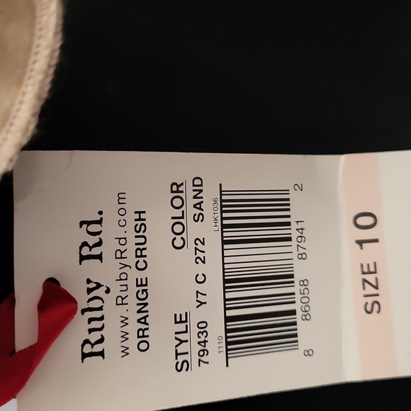 Ruby Rd. women's jacket beige size 10 - Picture 6 of 10